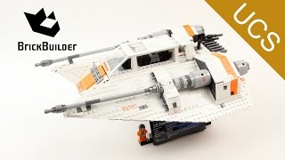 Lego UCS Star Wars 75144 Snowspeeder  Lego Speed Build [upl. by Colburn]