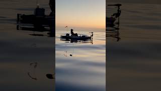 Il tramonto in kayak😎 sea kayak sunset [upl. by Anohsal]