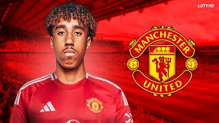 Leny Yoro 2024  Welcome to Manchester United  Skills Goals amp Tackles  HD [upl. by Cirdnek]