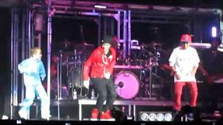 Justin Bieber SAN DIEGO  Brings Jalen and Jaden Smith on stage [upl. by Serg]