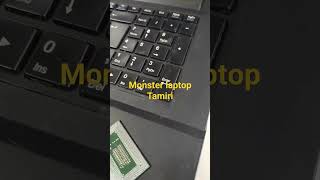 Monster Abra A7 laptop tamiri monster laptoptamiri pny reels shortsfeed [upl. by Ahtikal882]