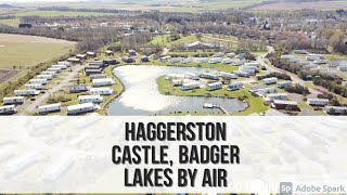 Haggerston Castle Badger lakes from the Air [upl. by Anawaj]