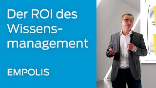 Der ReturnonInvestment ROI des Wissensmanagements [upl. by Roselle]