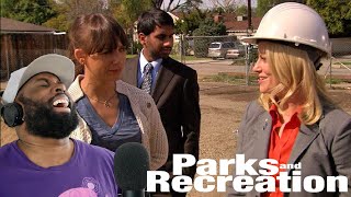 PARKS AND RECREATION S1 REACTION  Episode 1quotPilotquot [upl. by Moyers857]