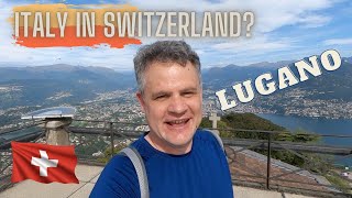 Lugano City Tour  Funicular to San Salvatore [upl. by Attenna]