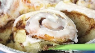 Easy Cinnamon Rolls  Healthier Faster Only One Rise [upl. by Julio954]