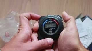 Casio HS3V1RET stopwatch [upl. by Suirauqed]