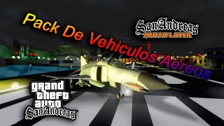 PACK DE AVIONES Y HELICÓPTEROS 2022 PARA GTA SAN ANDREAS [upl. by Atterrol656]