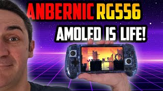 Anbernic RG556 Review What a Display [upl. by Llerut]