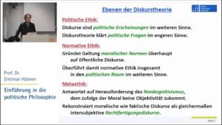 Politische Philosophie 11 Moderne 2  Apel Habermas [upl. by Meeharb]