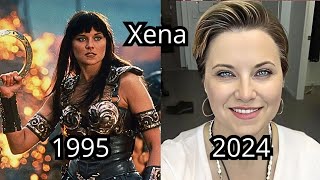 XENA WARRIOR PRINCESS ★19952001★ cast then and now 2024 Beforeafter20 xenawarriorprincess [upl. by Alecia103]