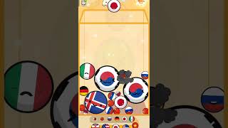 2 🇰🇷 annyeong🥰 fypシ゚viral games countryballs gaming fun gameplay fyp funnyvideo funnyshorts [upl. by Trbor]