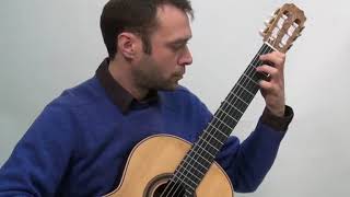 Bach Courante BWV 1009 Orestis Kalampalikis classical guitar [upl. by Carce]