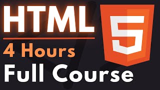 HTML Full Course for Beginners  Complete AllinOne Tutorial  4 Hours [upl. by Zzaj883]