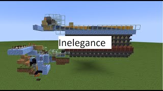 Minecraft Inelegance Slowest Super Smelter for Version 120 [upl. by Kaile]