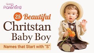 Adorable Christian Baby Boy Names that Start with quotSquot [upl. by Ahsinyd]