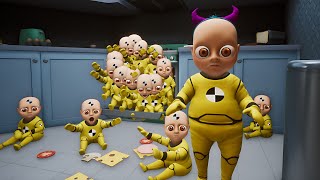 I Cooked 50 Yellow Babies  Baby in Yellow Prank [upl. by Ytissahc]