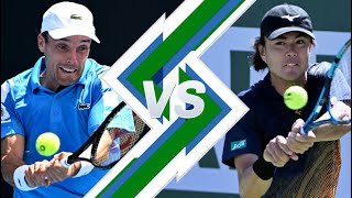 Roberto BautistaAgut vs Taro Daniel ダニエル 太郎  BORDEAUX 2024 [upl. by Ellerol]