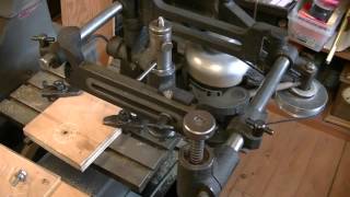 Clock repair tutorial 15 Crossing out a clock wheel on a Pries pantograph [upl. by Rosaleen]