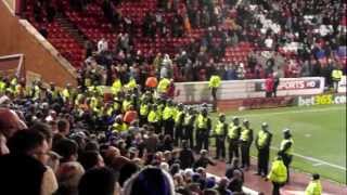 Barnsley v Sheffield Wednesday Owls fans having a Bounce at Oakwell [upl. by Clair82]