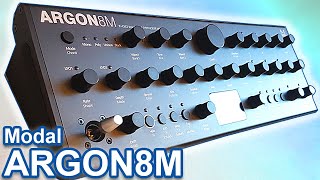 Modal Electronics ARGON8M  Sounds Patches amp Presets v20  Synthesizer Demo [upl. by Cassius]