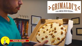 Pizza Review  Grimaldis Cauliflower Crust White [upl. by Sayles]