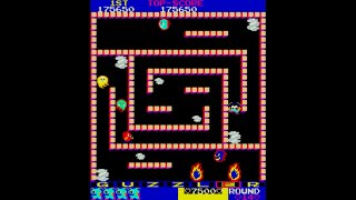 Guzzler Arcade Longplay 1983 Tehkan Swimmer Conversion [upl. by Ilysa609]