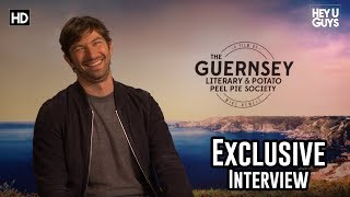 Michiel Huisman on being inspired by The Guernsey Literary and Potato Peel Pie Society Interview [upl. by Allicserp]