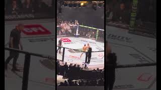 ilia topuria knocks out max holloway at ufc308 maxholloway iliatopuria [upl. by Madaih]