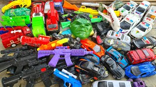 HUNTING TOYS GUNS AK47 M16 SHOTGUN SOFT BULLET GLOCK PISTOL REVOLVER WATER GUN SPORTCAR [upl. by Alimac746]