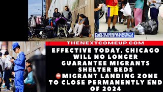 Chicago To End Migrant Shelter Care System BY End of 2024 [upl. by Richie]