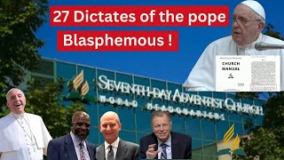 Bible Christians Give All BLASPHEMOUS ABOMINABLE SDA CHURCHS BILL OF DIVORCEMENT  SUICIDAL MANUAL [upl. by Egiedan]