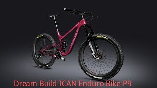 DREAM BUILD ICAN P9 Enduro Bike [upl. by Noryahs]