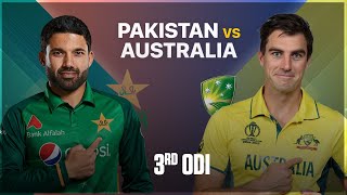 🔴 Live Pakistan Vs Australia Live – 3rd ODI  PAK Vs AUS  Pakistan Live Match Today  2nd Innings [upl. by Ahsinyd]