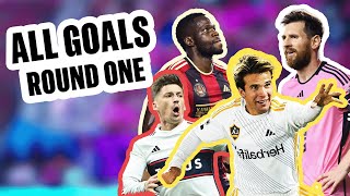 Every Goal of Round 1  Audi 2024 MLS Cup Playoffs [upl. by Oliva]