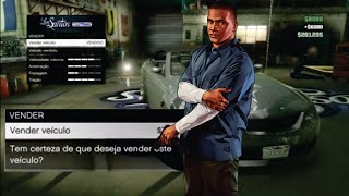 GTA V OFFLINE  DA PRA VENDER CARROS E GANHAR DINHEIRO  PS4 [upl. by Llemej]