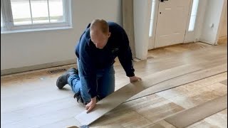 How to install vinyl flooring [upl. by Noivad]