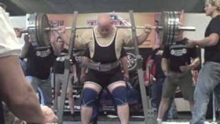 Scott Weech Jr Squats 836 at the RUM2 [upl. by Akit]