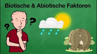 Abiotische und Biotische Faktoren im Überblick [upl. by Haliak599]