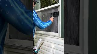 How to clean a window in under 60 seconds  Window Cleaning Techniques windowcleaning [upl. by Oderfla]