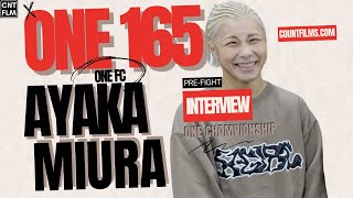 Ayaka Miura ONE 165 PreFight Interview [upl. by Shirk]