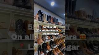 Amazing Discounts at ZOLT Footwear Showroom in Lajpat Nagar 😳😍 [upl. by Surtemed]