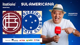 LANÚS X CRUZEIRO AO VIVO NA ITATIAIA  REACT DA COPA SULAMERICANA 2024 [upl. by Ogires815]