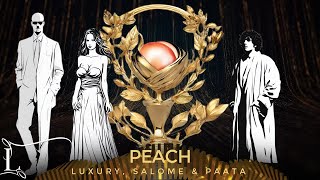 Luxury Salome Kapanadze amp Paata Tediashvili  PEACHES  ატმები Lyric Video [upl. by Detta]