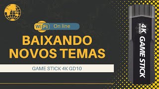 Como baixar e instalar temas  Game Stick 4K 3D GD10 [upl. by Dorice]