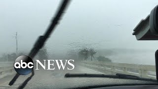 Storm chasers risk their lives to go inside the eye of Hurricane Irma [upl. by Ricardama]