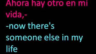 La Factoria hay otro en mi vida lyrics translation [upl. by Ariaet]