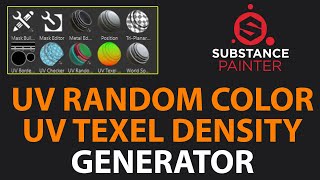 Mastering UV Texel Density and Randomness in Substance Painter  Essential Texturing Techniques [upl. by Ailemap]