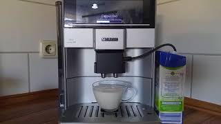 Siemens EQ6 series 300  one year old  Cappuccino  one Touch [upl. by Erskine154]