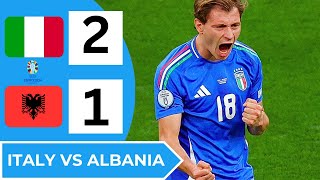 🔥 ITALY VS ALBANIA 21 All Goals amp EXTENDED HIGHTLIGHTS Eurocup 2024🔥 [upl. by Felicidad]